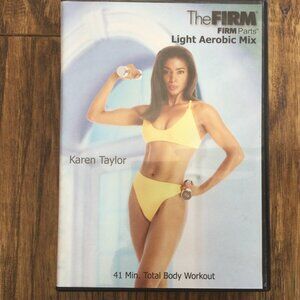 The Firm Firm Parts Light Aerobic Mix DVD - Karen Taylor Out of Print Rare!